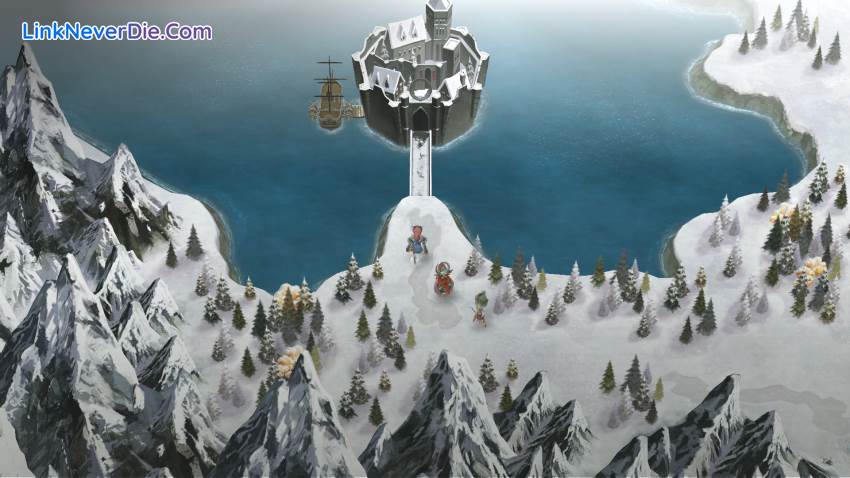Hình ảnh trong game I am Setsuna (screenshot)