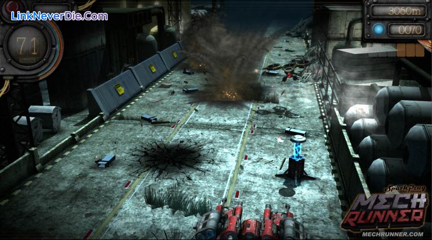 Hình ảnh trong game MechRunner (screenshot)