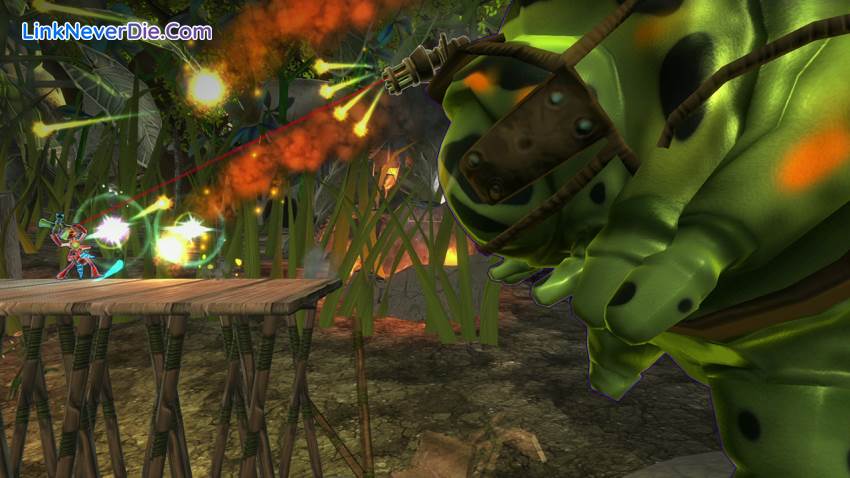 Hình ảnh trong game MilitAnt (screenshot)