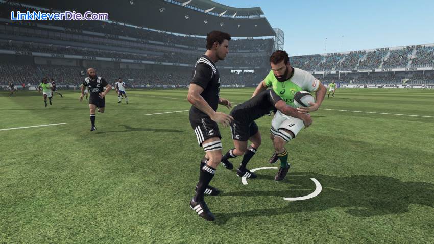 Hình ảnh trong game Rugby Challenge 3 (screenshot)