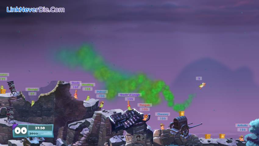 Hình ảnh trong game Worms W.M.D (screenshot)