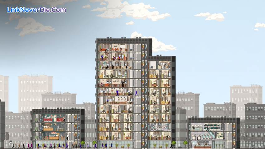 Hình ảnh trong game Project Highrise (screenshot)
