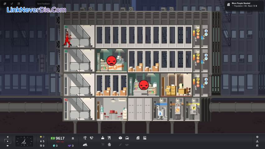 Hình ảnh trong game Project Highrise (screenshot)