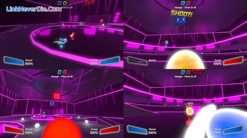 Hình ảnh trong game Robot Roller-Derby Disco Dodgeball (screenshot)