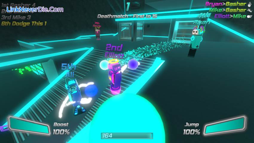 Hình ảnh trong game Robot Roller-Derby Disco Dodgeball (screenshot)