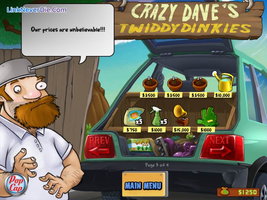 Hình ảnh trong game Plants vs. Zombies GOTY Edition (screenshot)