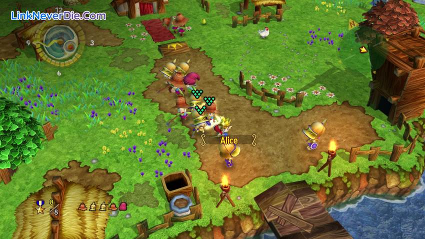 Hình ảnh trong game Little King's Story (screenshot)