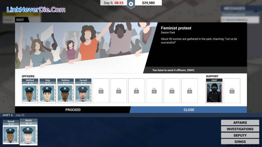 Hình ảnh trong game This Is the Police (screenshot)