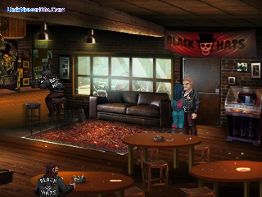 Hình ảnh trong game Kathy Rain (screenshot)