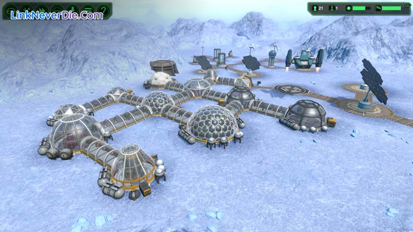 Hình ảnh trong game Planetbase (screenshot)