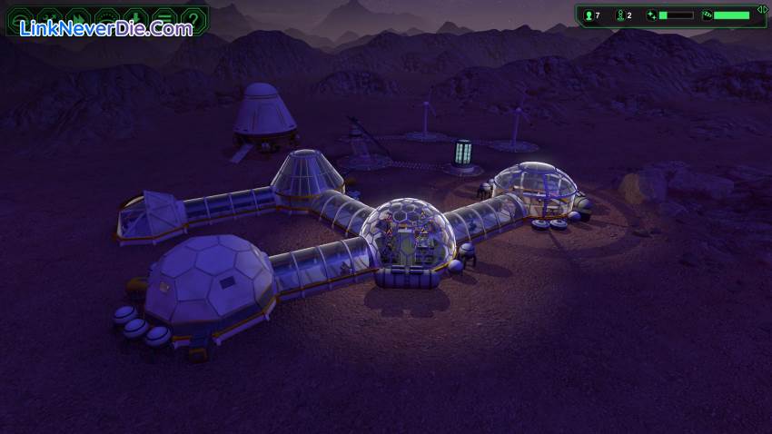 Hình ảnh trong game Planetbase (screenshot)