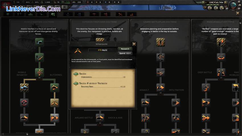 Hình ảnh trong game Hearts of Iron IV (screenshot)
