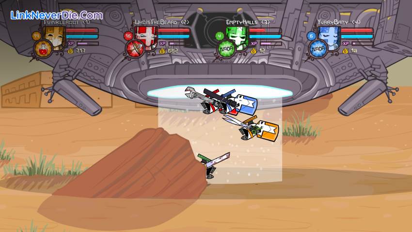 Hình ảnh trong game Castle Crashers (screenshot)