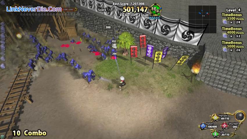 Hình ảnh trong game Diorama Battle of NINJA (screenshot)