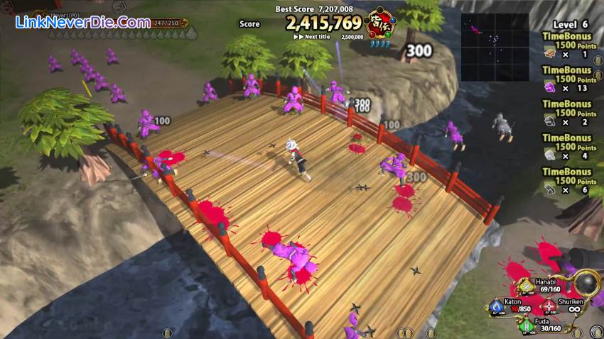 Hình ảnh trong game Diorama Battle of NINJA (screenshot)