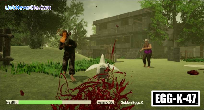 Hình ảnh trong game EggK47 (screenshot)