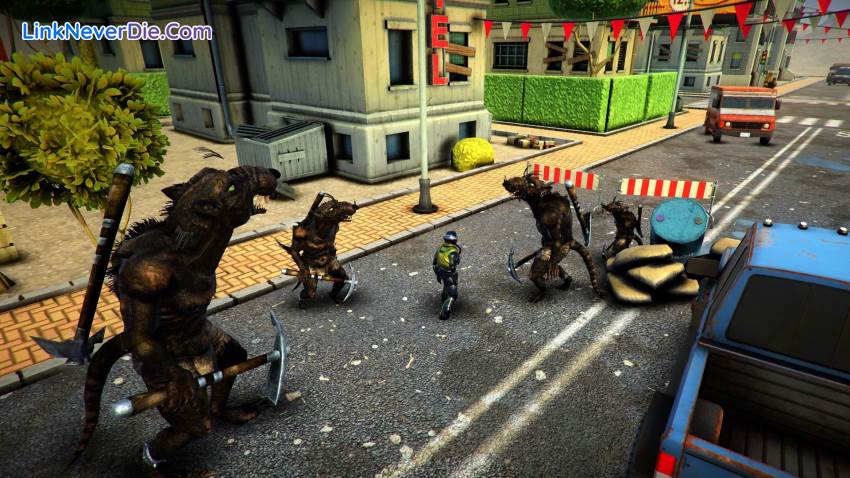 Hình ảnh trong game MegaRats (screenshot)