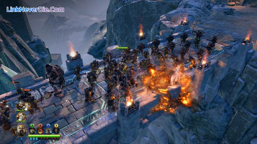 Hình ảnh trong game The Dwarves (screenshot)