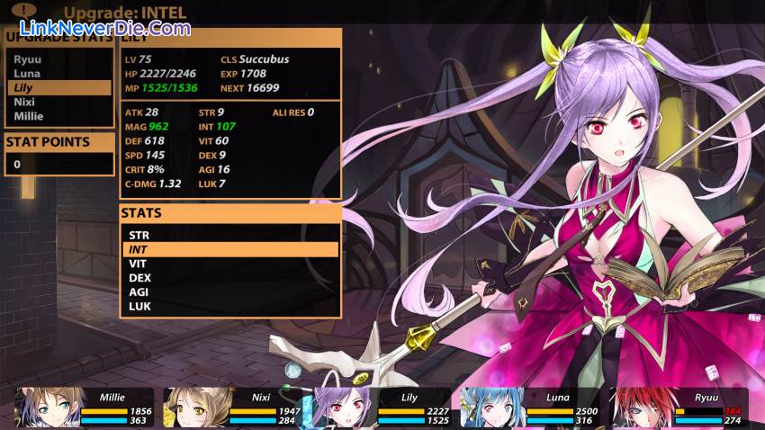 Hình ảnh trong game Winged Sakura: Demon Civil War (screenshot)