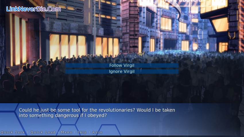 Hình ảnh trong game Orion: A Sci-Fi Visual Novel (screenshot)