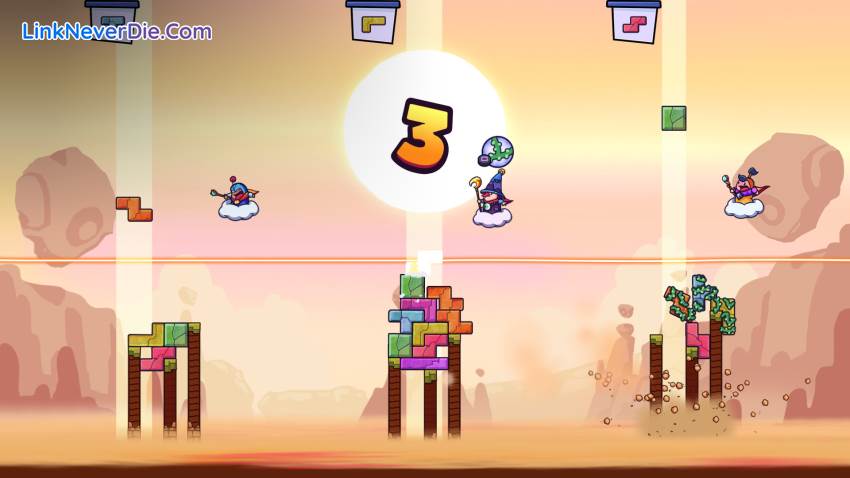 Hình ảnh trong game Tricky Towers (screenshot)