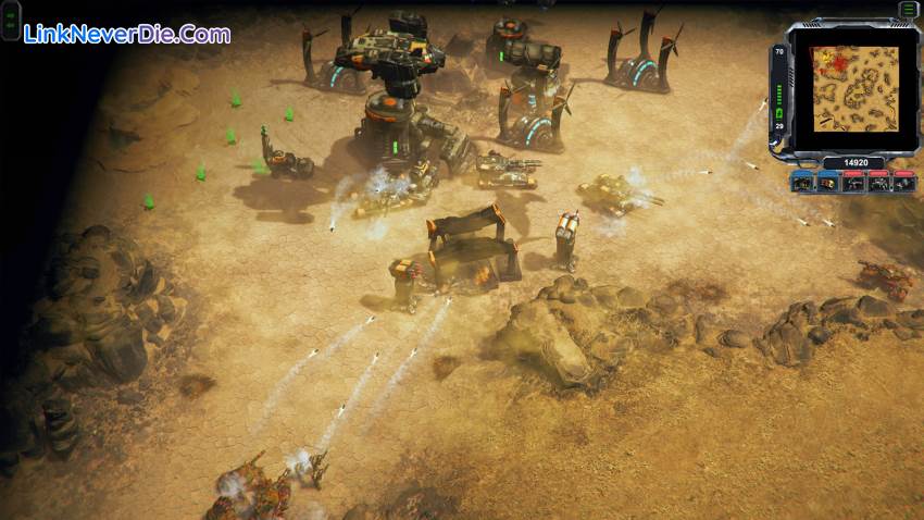 Hình ảnh trong game Reconquest (screenshot) Hình ảnh trong game Reconquest (screenshot)