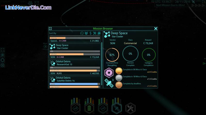 Hình ảnh trong game Satellite Command (screenshot)
