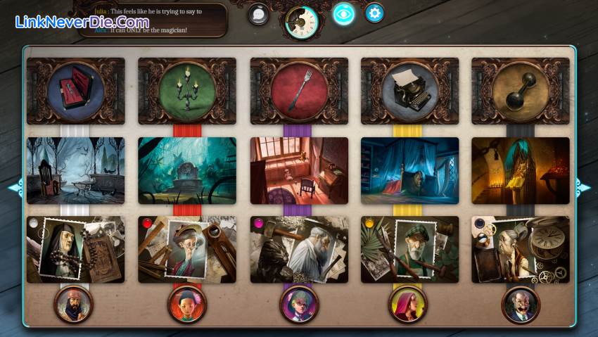 Hình ảnh trong game Mysterium (screenshot)