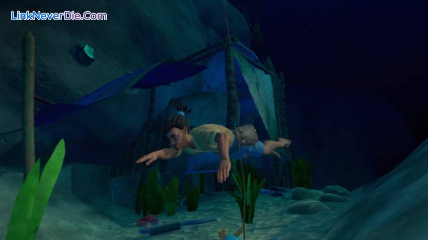 Hình ảnh trong game Raft (screenshot)