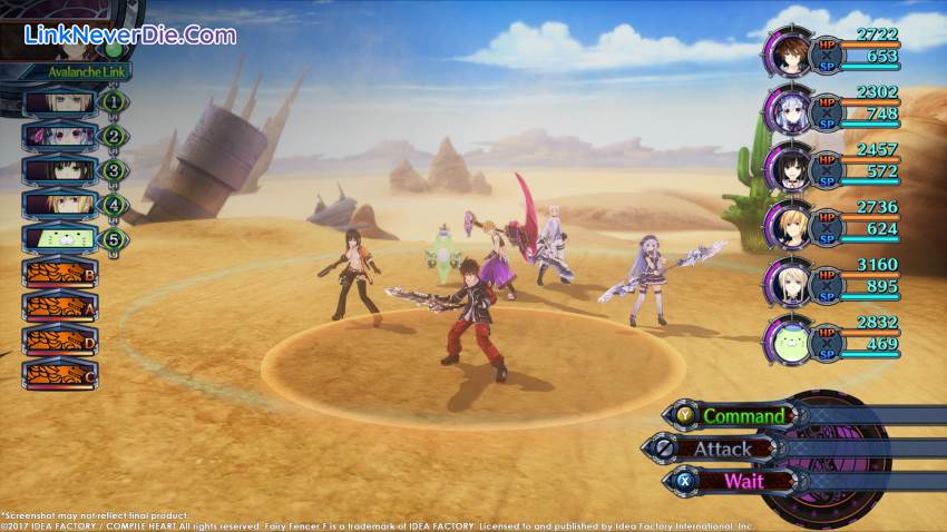 Hình ảnh trong game Fairy Fencer F Advent Dark Force (screenshot)