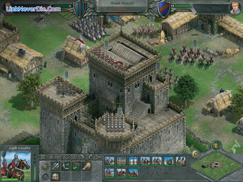 Hình ảnh trong game Knights of Honor (screenshot)