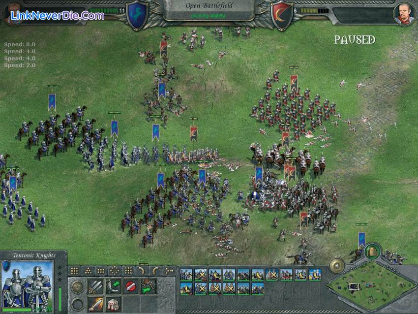 Hình ảnh trong game Knights of Honor (screenshot)