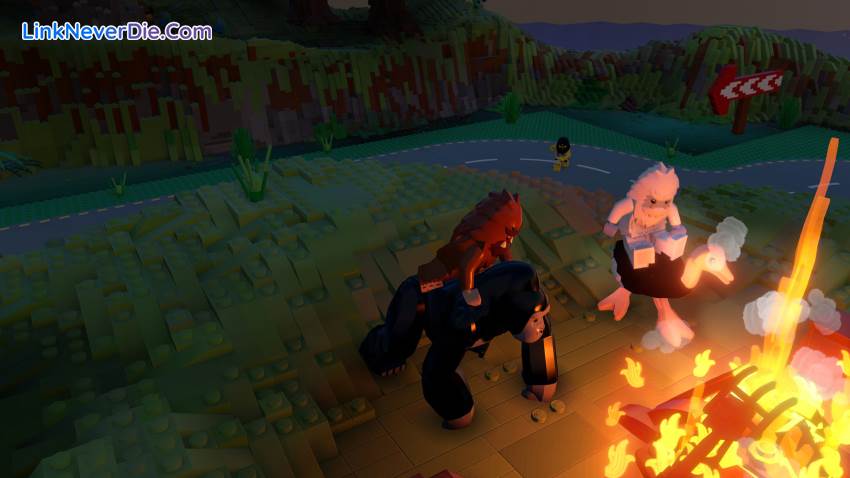 Hình ảnh trong game LEGO Worlds (screenshot)