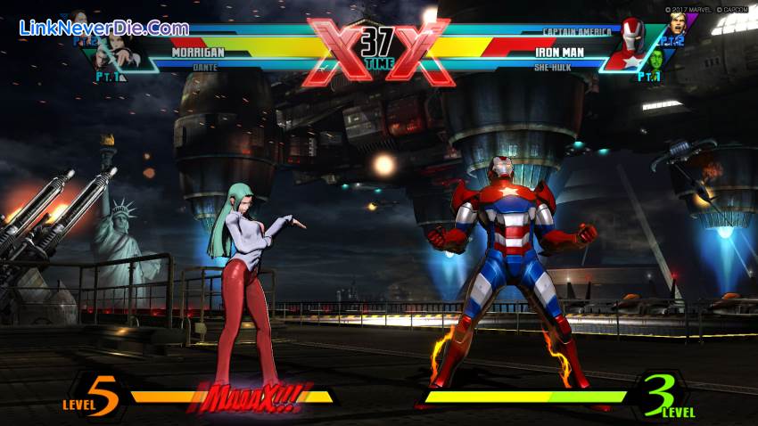 Hình ảnh trong game Ultimate Marvel vs Capcom 3 (screenshot)
