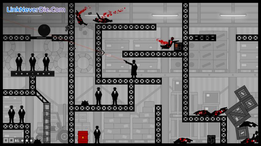 Hình ảnh trong game Ricochet Kills: Noir (screenshot)