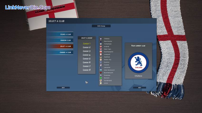Hình ảnh trong game Club Manager (screenshot)