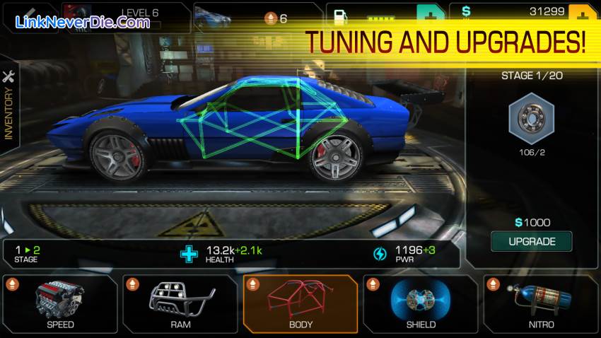 Hình ảnh trong game Cyberline Racing (screenshot)