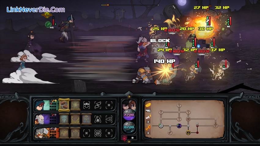 Hình ảnh trong game Has-Been Heroes (screenshot)