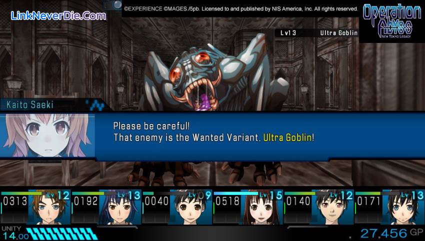 Hình ảnh trong game Operation Abyss: New Tokyo Legacy (screenshot)