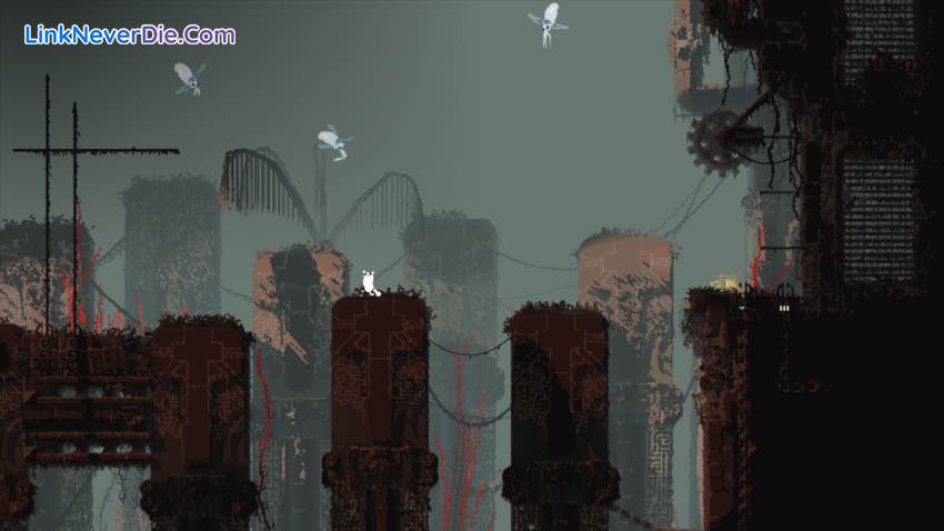 Hình ảnh trong game Rain World (screenshot)