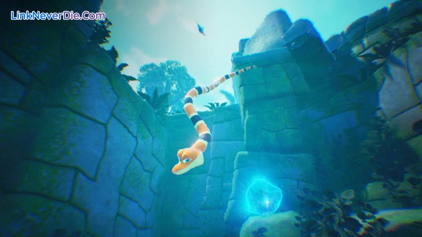 Hình ảnh trong game Snake Pass (screenshot)