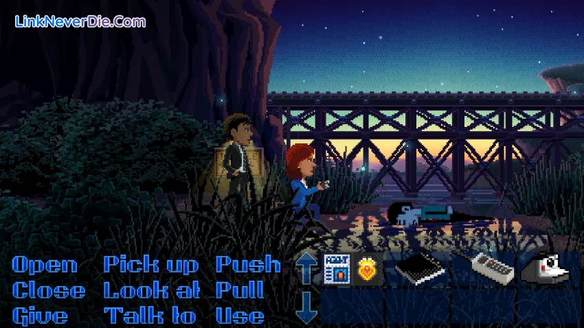 Hình ảnh trong game Thimbleweed Park (screenshot)