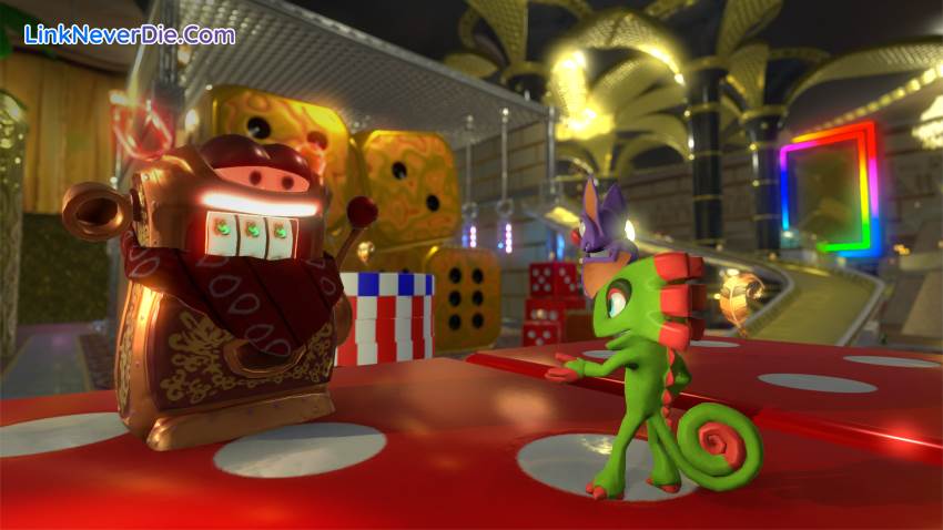 Hình ảnh trong game Yooka-Laylee (screenshot)