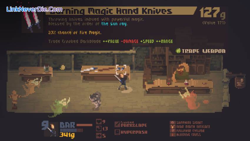 Hình ảnh trong game Crawl (screenshot)