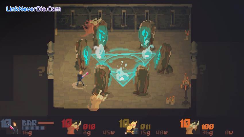 Hình ảnh trong game Crawl (screenshot)