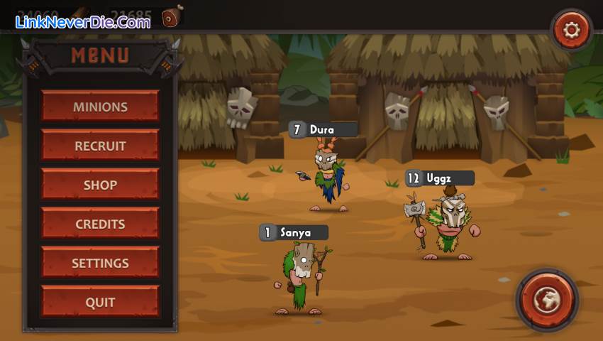 Hình ảnh trong game Stone Age Wars (screenshot)