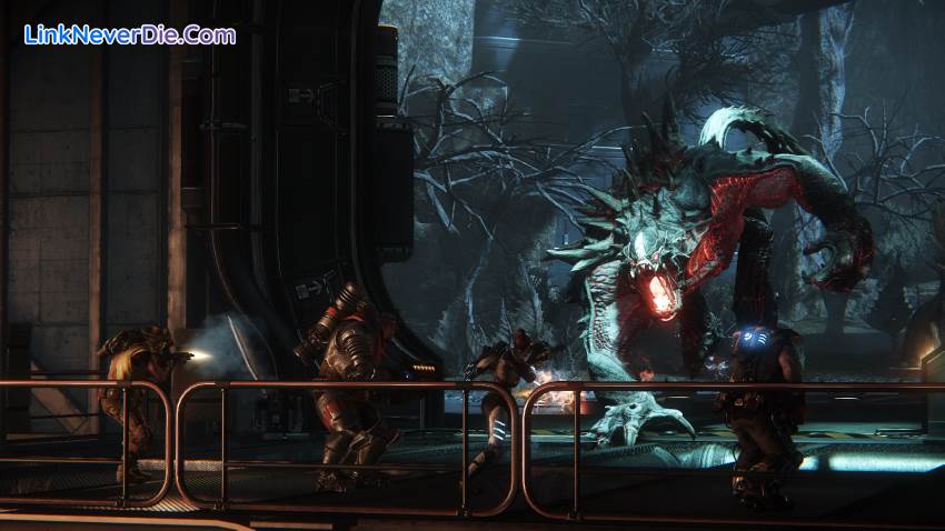 Hình ảnh trong game Evolve (screenshot)