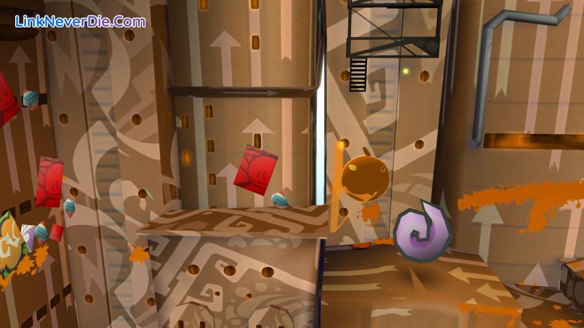 Hình ảnh trong game de Blob (screenshot)