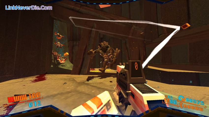 Hình ảnh trong game STRAFE (screenshot)