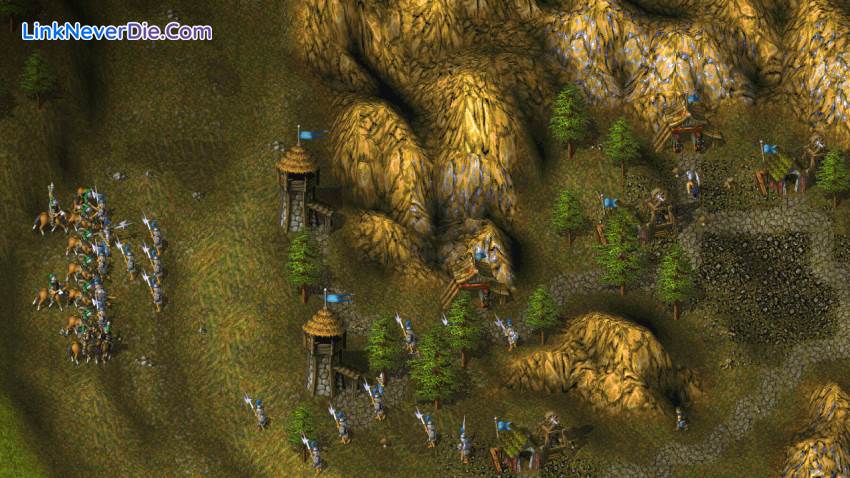 Hình ảnh trong game Knights and Merchants: The Peasants Rebellion (screenshot)